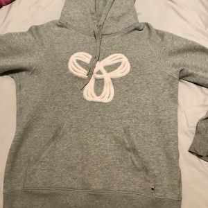 TNA size small grey hoodie